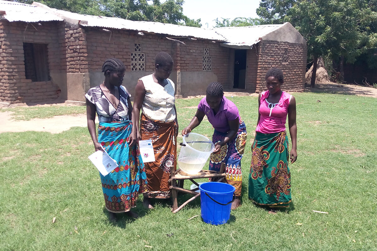 SODIS at households