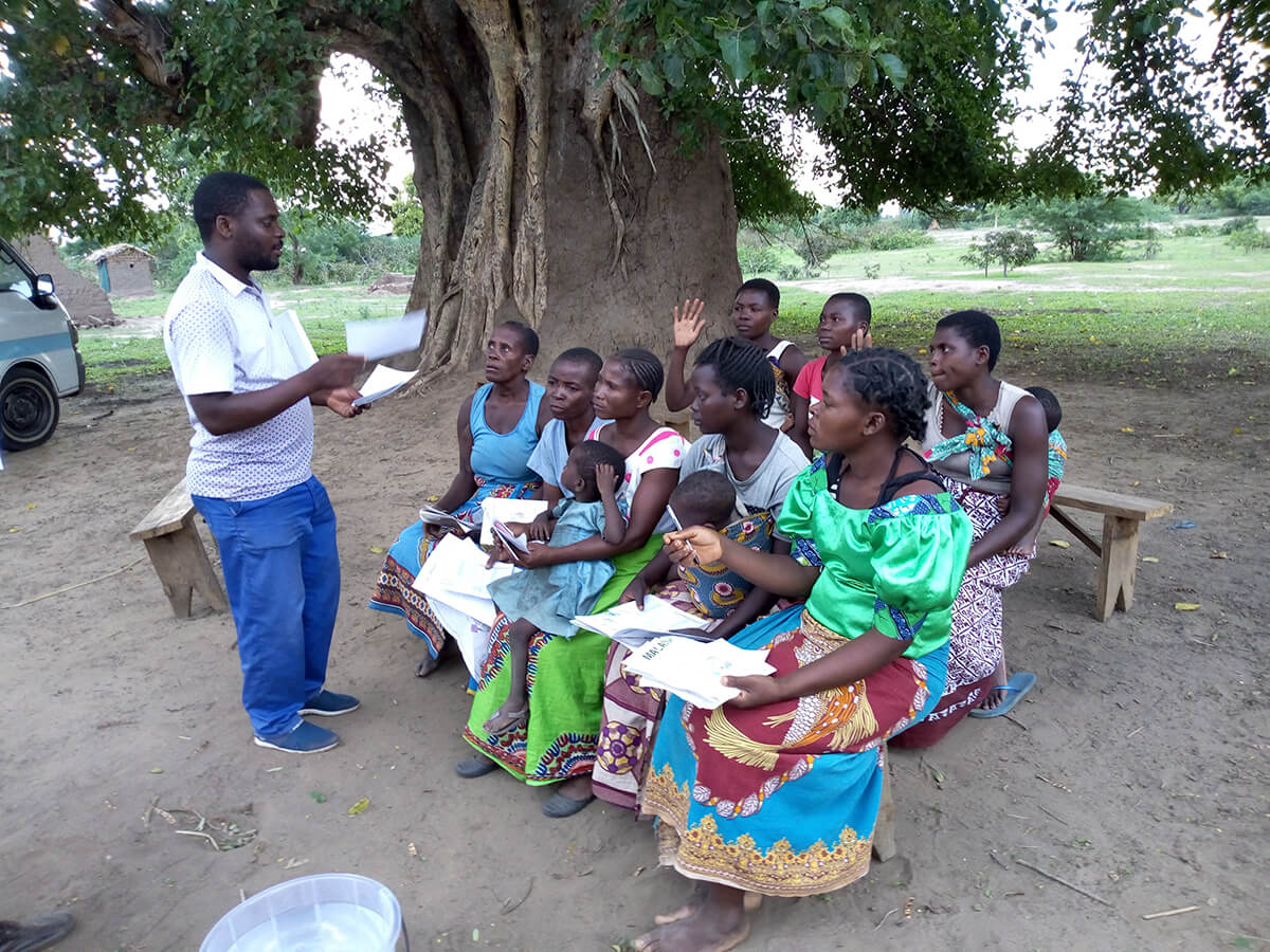 Village trainings for SODIS