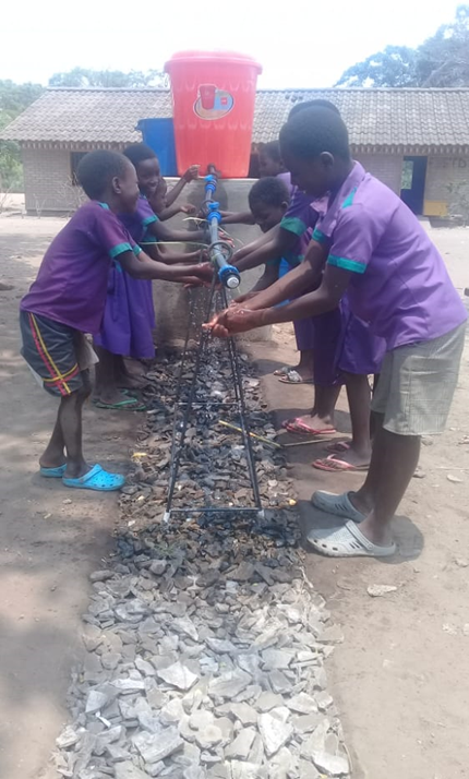 School hand hygiene intervention activity